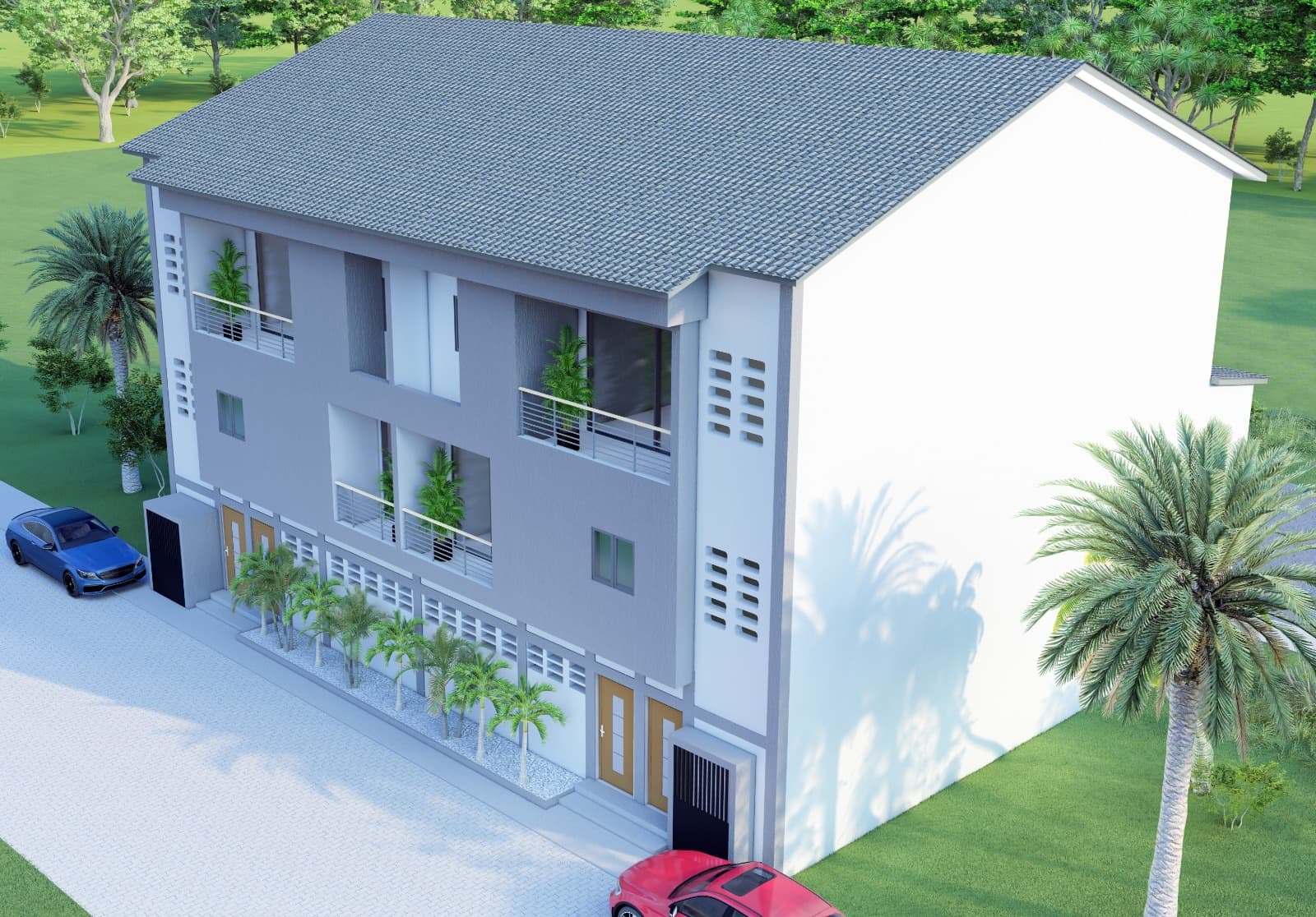 Studio américain - Yopougon Niangon Nord – plan